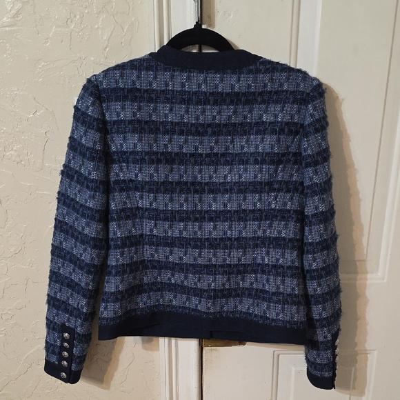 Elie Tahari Tweed Blazer - Picture 6 of 13